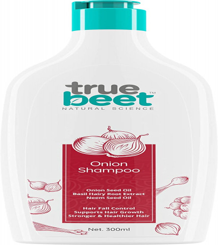 Truebeet Onion Shampoo For Hair Growth & Hair Fall Control Infused