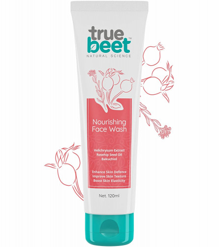 Truebeet Nourishing Face wash for Improve Skin Texture, Boost Skin Elasticity, 120 ml ( pack of 2) free ship