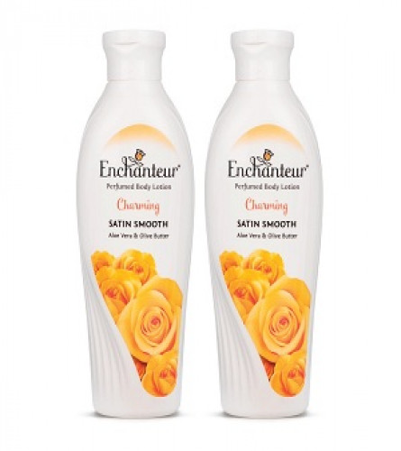 Enchanteur Charming Perfumed Body Lotion, 250ml (pack of 2)