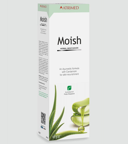 Atrimed Moish Herbal Moisturizer for skin nourishment, 200 ml | free shipping