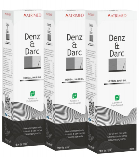 Atrimed Denz & Darc Herbal Hair Oil, 100 ml