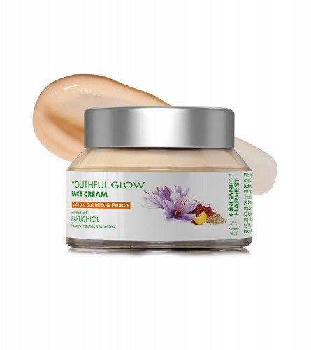 Organic Harvest Youthful Glow Face Cream, 50 Gm (Pack Of 2)