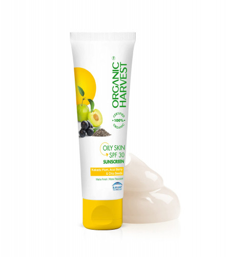 Organic Harvest Sunscreen SPF 30 with Blue Light Technology