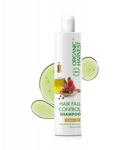 Organic Harvest Hair Fall Control Shampoo, For All Hair Types, 225 ml (free shipping)