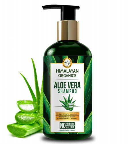 Himalayan Organics Aloevera Shampoo Extract of Moringa & Methi | 300 ml (free shipping)