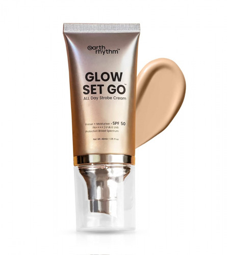 Earth Rhythm Glow Set Go Multipurpose Strobe Cream Spf 50 PA++++ | 40 ml (free shipping)