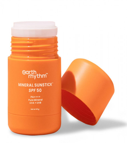 Earth Rhythm Sunstick SPF 50 Mineral Sunscreen PA++++, 40 gm (free shipping)