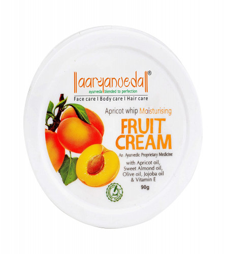 Aryanveda Apricot Whip Moisturising Cream With Aloe vera, Apricot Oil & Almond Oil, 90 gm (pack of 2) free ship