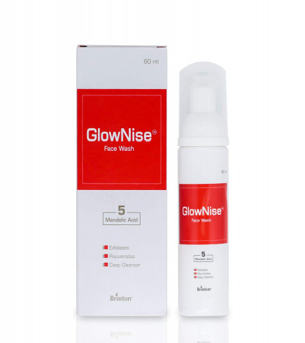 Brinton GlowNise Deep Cleansing Skin Whitening Foam Face Wash 60 ml (Fs)