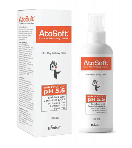 Brinton Atosoft Extra Moisturizing Baby Body Lotion 100 Ml