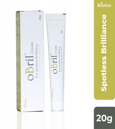 Brinton Obril Face Acne Skin Gel Cream For Spotless Brilliance, 20 oz