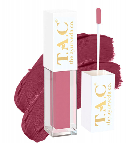 TAC - The Ayurveda Co. Liquid Matte Nude Lipstick, 5 ml x pack 2 (free shipping)