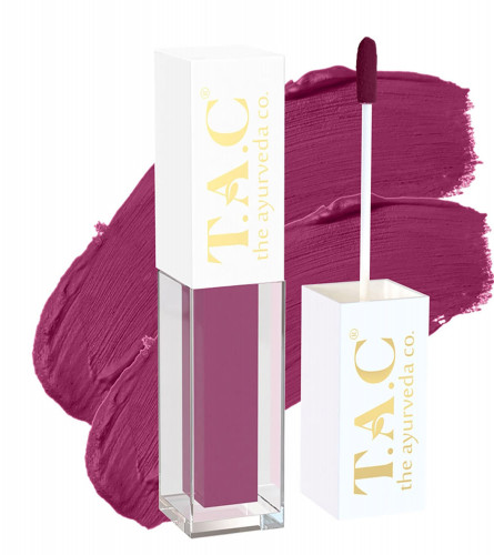 TAC - The Ayurveda Co. Liquid Matte Velvet Mauve Lipstick, 5 ml (pack of 2) free ship