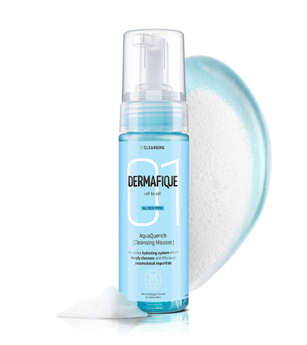 Dermafique Aquaquench Cleansing Mousse For Dry Skin 150 ml (Fs)