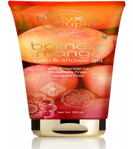 Body Cupid Balinese Mango Shower Gel - NO Sulphate & Paraben - 200 ml (pack 2) free shipping