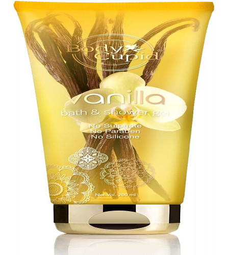 Body Cupid Vanilla Shower Gel - 200 ml (Pack of 2)Fs