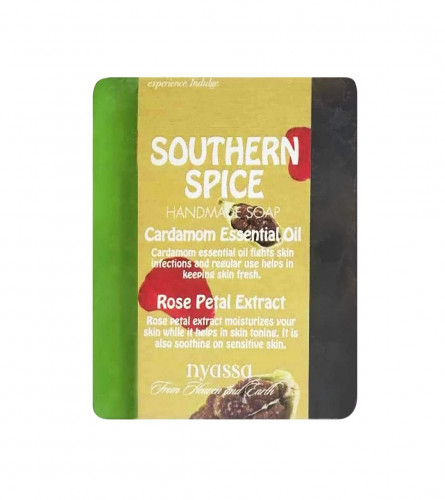 Nyassa Luxurious Southern Spice Handmade Natural Bathing Soap | 150 gm (pack of 2) free ship