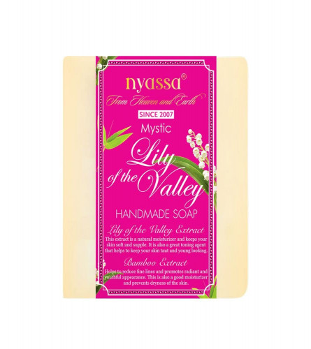 Nyassa Luxurious Lily of the Valley with natural ingredients | Lily of the valley and bamboo extracts |  150 gm (pack 2) free ship