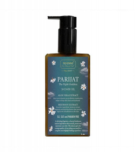 Nyassa Sensuous Parijat Shower Gel, 215 ml (free shipping)