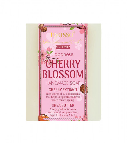 Nyassa Cherry Blossom Handmade Soap, 150 gm (pack 2) free shipping