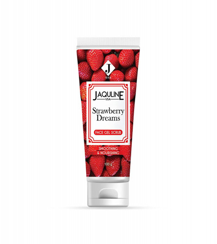 Jaquline USA Strawberry Dreams Face Gel Scrub, 100 g (pack 2) free shipping