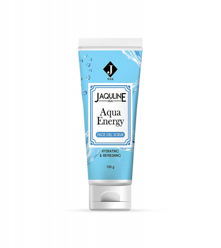 Jaquline USA Aqua Energy Face Gel Scrub, 100 gm (pack 2) free shipping