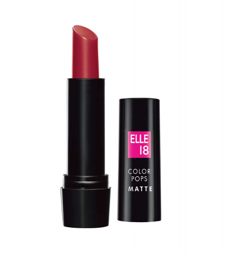 Elle18 Color Pop Matte Lip Color, R33, Code Red, 4.3 g (pack of 3) free shipping
