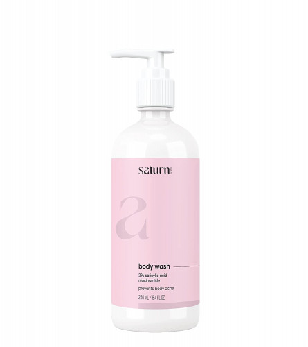 Saturn by GHC 2% Salicylic Acid Body Wash, 250 ml | pack of 2 (free shipping)