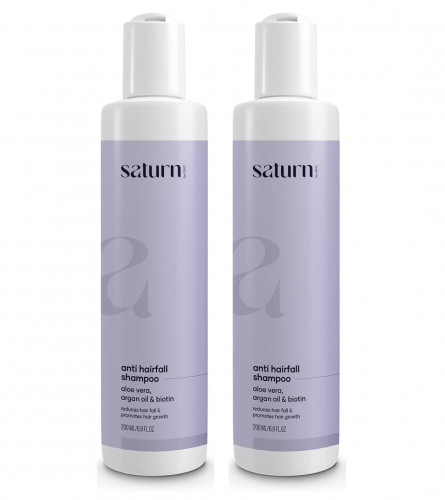 Saturn by GHC Growwb Hair Nourishing Shampoo for Hair Fall & Hair Growth, 200 ml (Pack of 2) free shipping