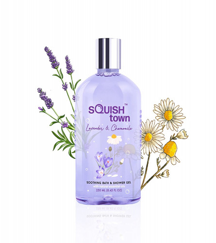 Squish Town - Lavender and Chamomile Shower Gel and Body Wash | 250 ml (free shipping)