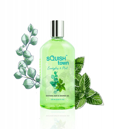 Squish Town - Eucalyptus and Mint Shower Gel and Body Wash |250 ml (free shipping)