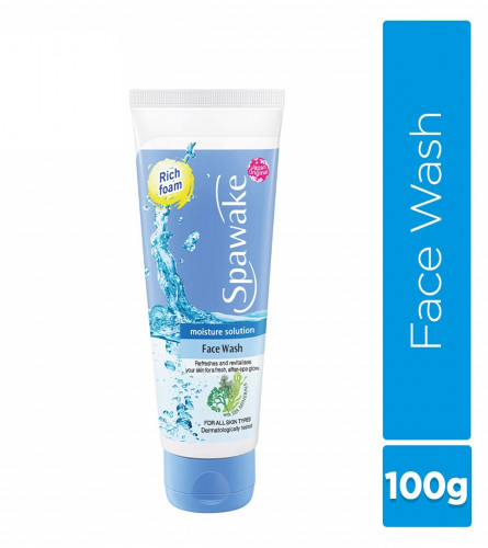 Spawake Moisturising Face Wash, Hydrating and Nourishing 100g (Pack of 2) Fs