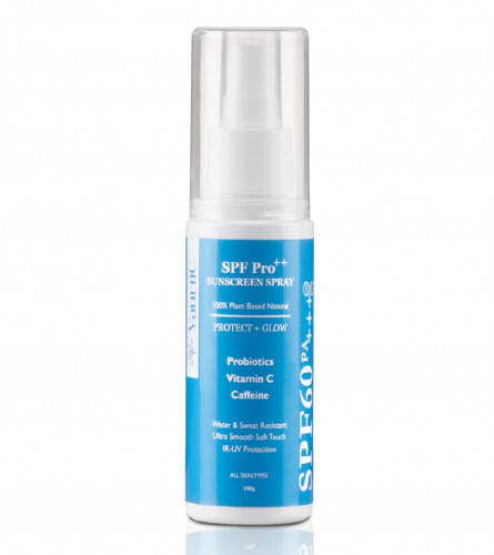 VauriiC Sunscreen Spray SPF-60 PA+++ Skin Sun Protection Spray, 100 ml | free shipping
