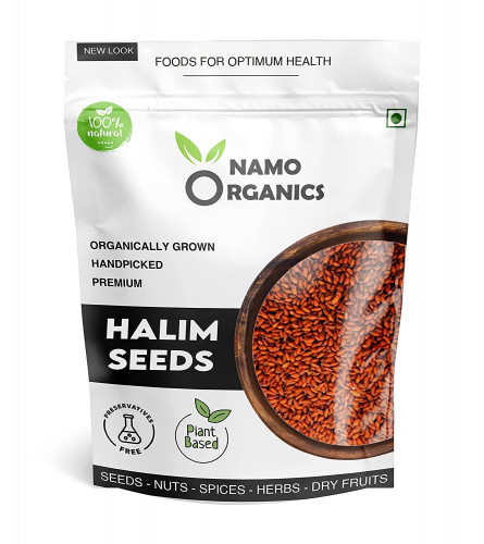 Organic Halim Seeds, Aliv Seeds for Eating, Garden Cress Seeds 400 Gm