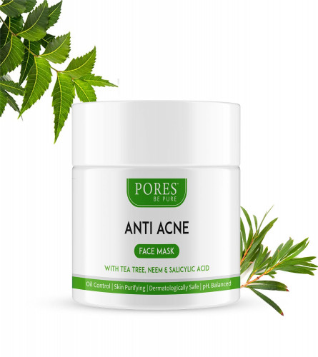 Pores Be Pure Anti Acne Clay Face Mask 100 gm