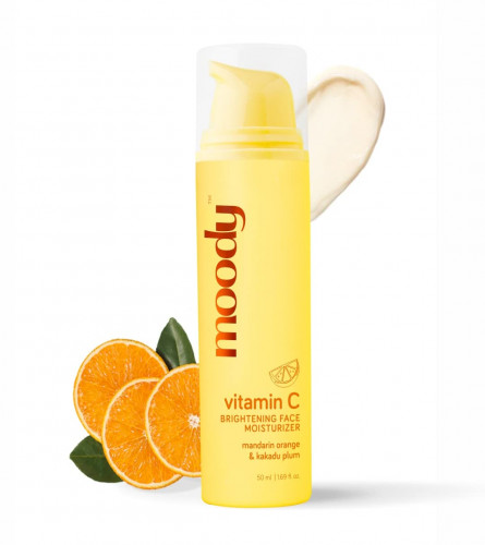 Moody Vitamin C Brightening Face Cream For Smooth, Hydrated & Firm Skin | 50 Ml (Free Shipping Norway)