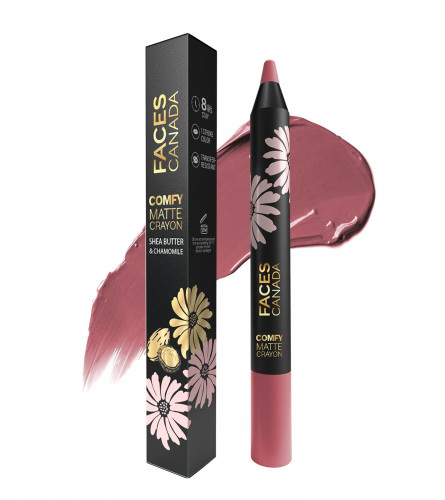 FACES CANADA Comfy Matte Lip Crayon 2.8 g (Pack of 2)