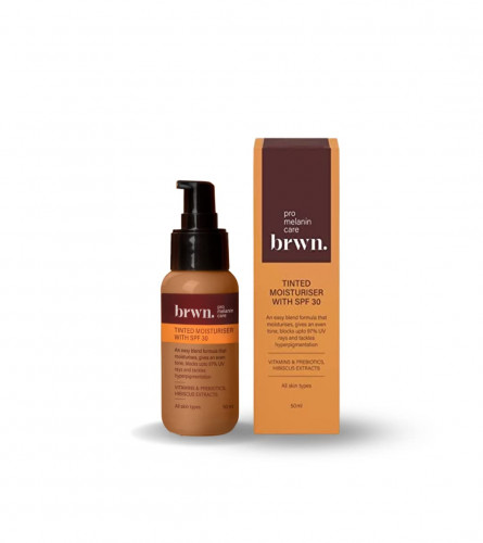 Brwn Tinted Moisturiser for face, 50 ml | Caramel | free shipping