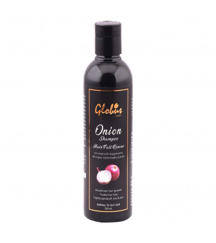 Globus Naturals Hair Fall Rescue Onion Shampoo, 250 ml (free shipping)