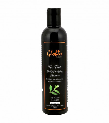 Globus Naturals Tea Tree Daily Purifying Shampoo, 250 ml (free shipping)