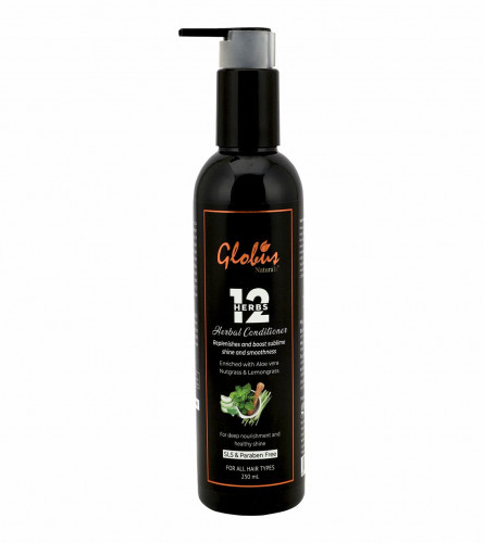 Globus Naturals 12 Herbs Hair Growth Conditioner For Deep Nourishment | 250 ml (free shipping)