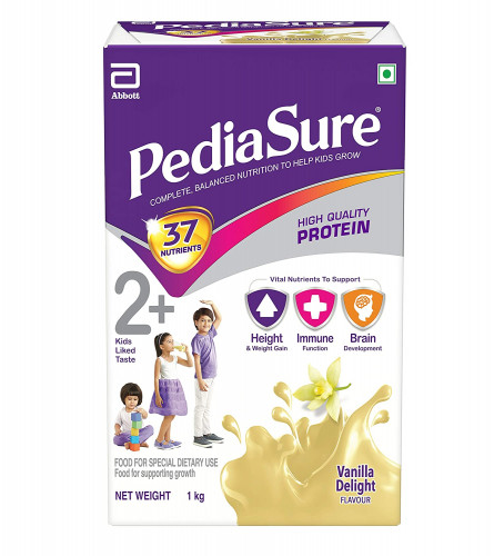 PediaSure Health & Nutrition Drink Powder for Kids Growth - 1kg (Vanilla) (Free Shipping Worldwide)