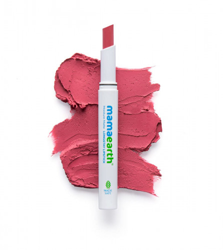 Mamaearth Moisture Matte Longstay Lipstick Pink Lemonade - 2 G
