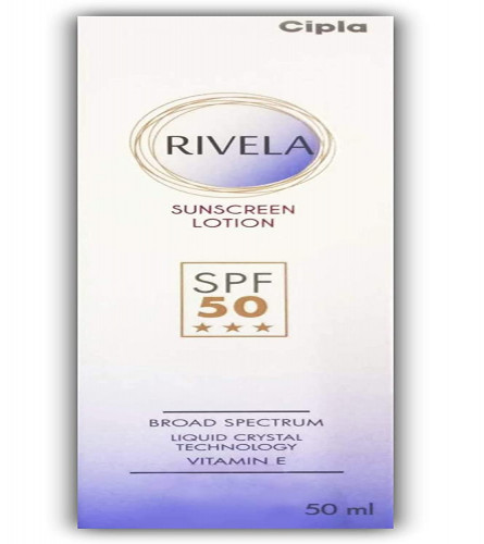 RIVELA SUNSCREEN LOTION SPF50, 50 ML | free shipping