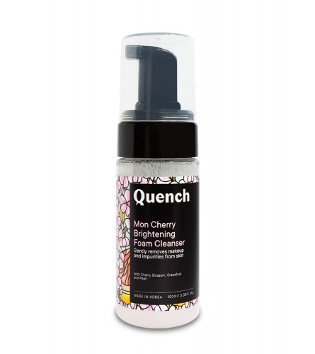 Quench Botanics Mon Cherry Brightening Foam Cleanser | 100 ml (free shipping)