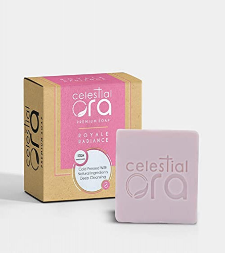 Celestial Ora Glowing Skin Soap Royal Radiance Soap (100 gm x 3 pack) free shipping