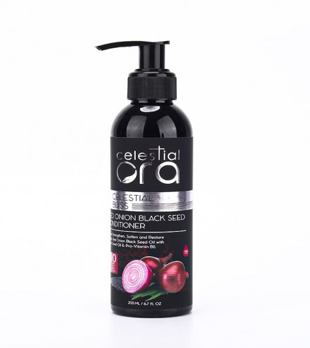 Celestial Ora Red Onion Black Seed Conditioner | For Hair Growth & Hair Fall Control | 200 ml (fee shipping)
