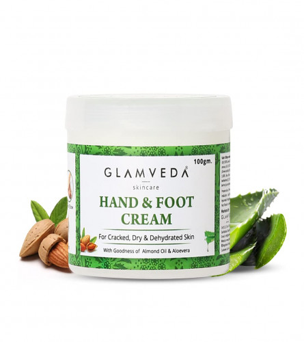 Glamveda Hand & Foot Ayurvedic Crack Cream, 100 GM (pack of 3) free shipping