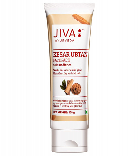 Jiva Kesar Ubtan Face Pack Contains Pure Kesar, For All Skin Types