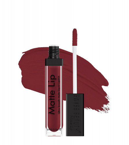 Swiss Beauty Ultra Smooth Matte Liquid Lipstick - Wine Red
